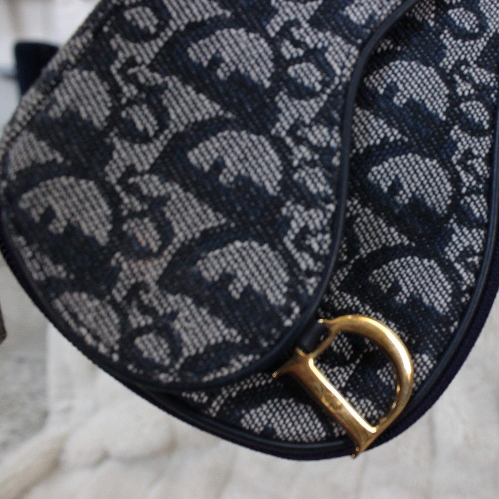Christian Dior Trotter Saddle Cosmetic Pouch - Picture 3 of 7